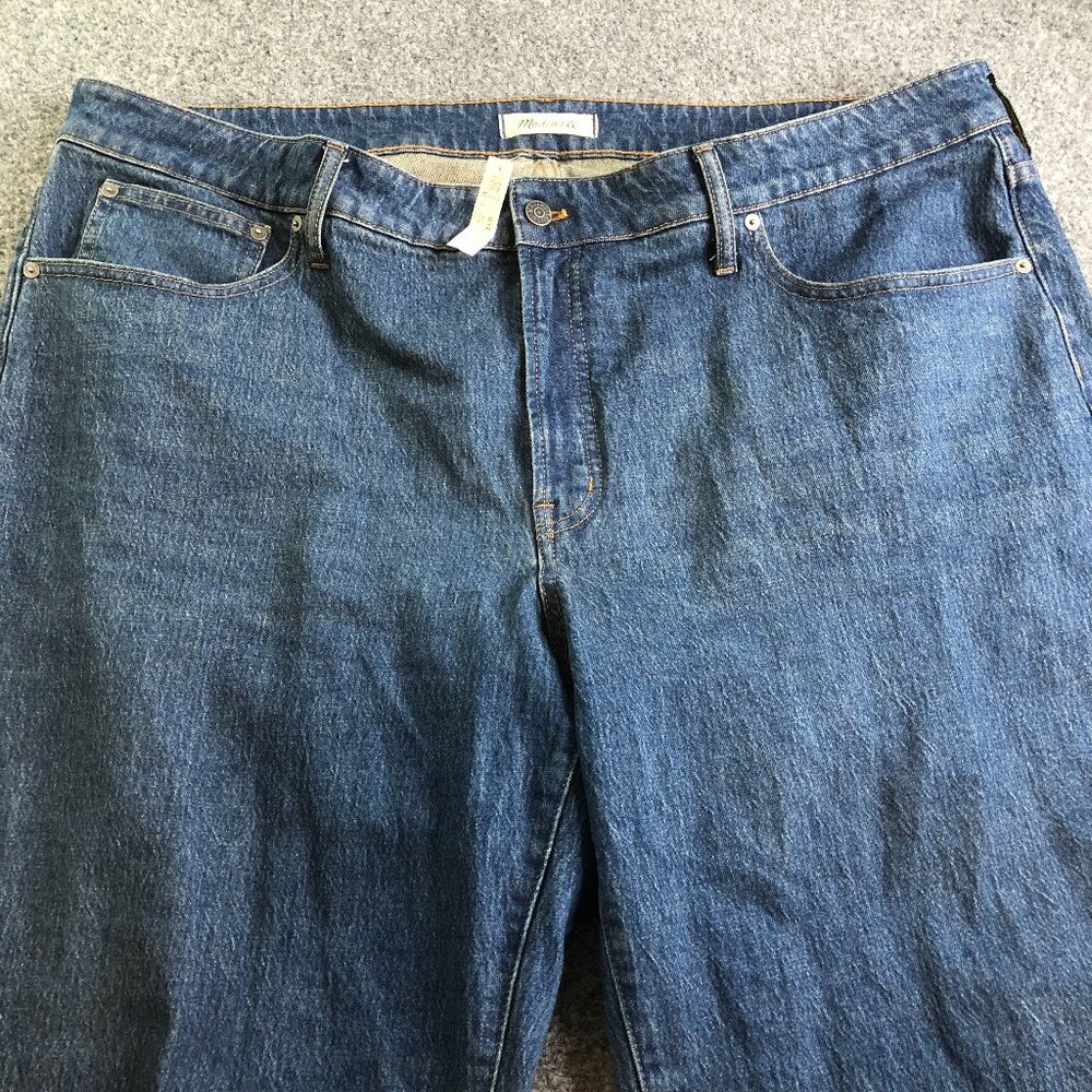 Madewell Jeans Womens 22W Blue The Perfect Vintage Straight Stretch Pockets